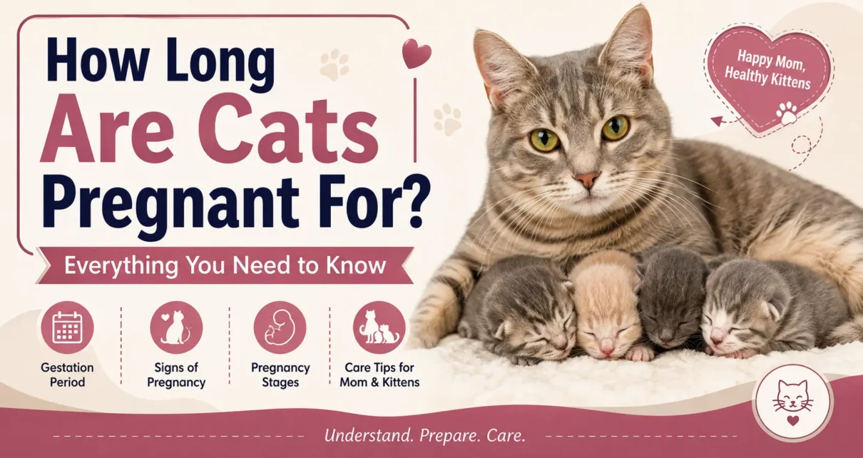 how long are cats pregnant for