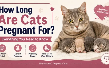 how long are cats pregnant for